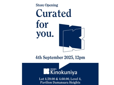 Books Kinokuniya Damansara Pavilion set to open Sept 4 Books Kinokuniya will soon have a presence at Pavilion Damansara Heights. — Picture via Facebook/Kinokuniya