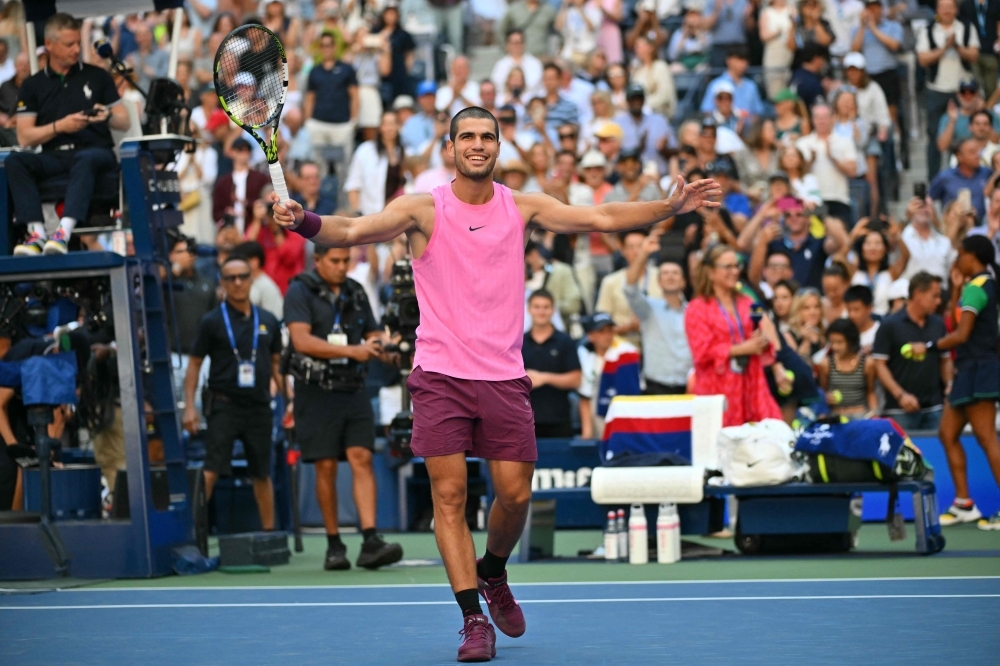 Alcaraz marches on, Krejcikova survives eight match points in thrilling US Open wins
