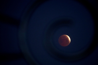 ‘Blood Moon’ eclipse to light up skies over Asia, Europe and Africa this Sunday This file picture shows a rare ‘blood Moon’ total lunar eclipse captured near totality from the village of Donon, 40 km from Pontevedra, in northwestern Spain, early on March 14, 2025. — AFP pic
