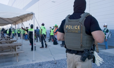 South Korea concludes talks with US to release detained Korean workers after Hyundai plant raid This handout photo released by US Immigration and Customs Enforcement (ICE) on September 5, 2025 allegedly shows a Homeland Security Investigations police officer during a federal search warrant at a company in Ellabell, Georgia September 4, 2025. — US Immigration and Customs Enforcement handout/AFP pic
