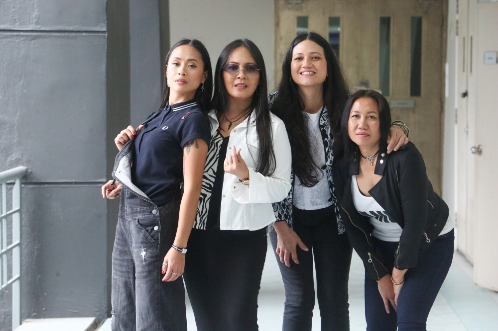 Malaysia’s all-girl rock band Candy returns after 20 years with ‘Pistol & Bunga’ show on Sept 20 Malaysia’s first all female band Candy from left to right; Bulan Terry (drummer), Patricia Robert (vocalist and rhythm guitar), Anis Kalisa (lead guitarist) and Nancy Graggory (bassist and backup vocals). — Picture by Choo Choy May