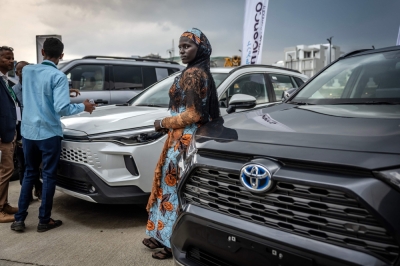Do Ethiopians dream of electric cars? Country readies for EV transition A delegate stands between electric vehicles (EVs) on display at an EV expo during the Second Africa Climate Summit (ACS2) at the Addis International Convention Centre in Addis Ababa, on September 8, 2025. — AFP pic