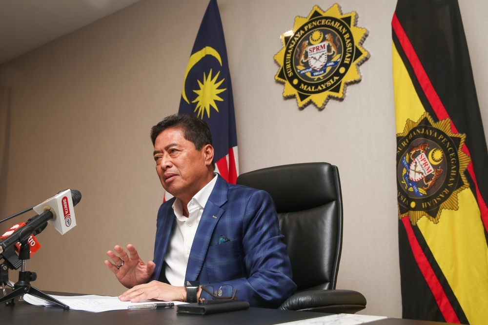 ‘Keep Malaysia Clean’: PM Anwar to unveil nationwide anti-graft campaign on MACC’s 58th anniversary MACC Chief Commissioner Tan Sri Azam Baki speaks to the press, Putrajaya, September 9, 2025. — Picture by Choo Choy May.