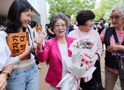 Landmark retrial: South Korean woman cleared 61 years later for biting attempted rapist’s tongue Choi Mal-ja was 19 in 1964 when she was attacked by a 21-year-old man in the southern town of Gimhae. — AFP pic