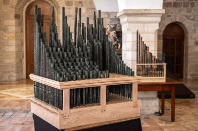 Silent for 800 years, medieval organ sings again in Jerusalem The oldest organ in Christendom is pictured during its unveiling and playing at the Saint Saviour Monastery in the old city of Jerusalem on September 9, 2025. — AFP pic