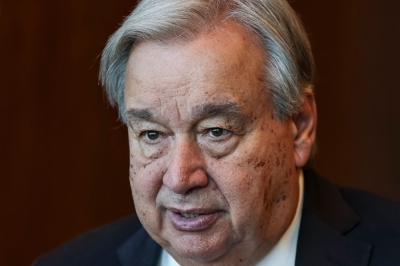 UN chief says world should not be intimidated by Israel UN Secretary-General Antonio Guterres speaks during an AFP interview ahead of the 80th session of the United Nations General Assembly (UNGA 80) at UN headquarters in New York on September 19, 2025. The first day of high-level General Debate for the 80th session of the UN General Assembly will begin on September 23, 2025. — AFP pic