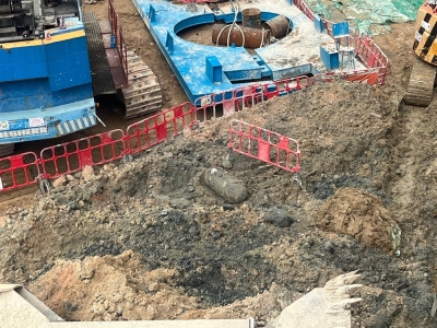 Hong Kong evacuates thousands after WWII-era bomb found The bomb disposal operation has begun, and was expected to take 12 hours, police said. — Photo via Facebook/Eddie Ting