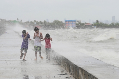 Schools shut, shelters fill as Super Typhoon Ragasa nears landfall in Philippines and Taiwan File picture of Typhoon Doksuri passing the northern tip of Luzon island in the Philippines July 26, 2023. Hundreds of families sheltered in schools and evacuation centres today as heavy rains and gale-force winds from Super Typhoon Ragasa lashed the northern Philippines and southern Taiwan. — AFP pic