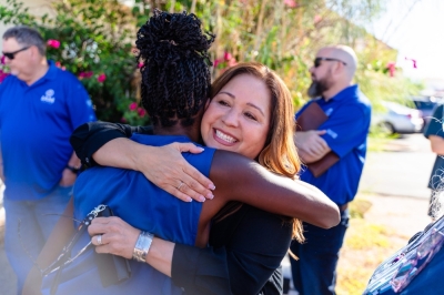 Democrat wins US Congress key seat, pledges to demand Epstein files release Adelita Grijalva is seen in a photo hugging a supporter. — Facebook poc