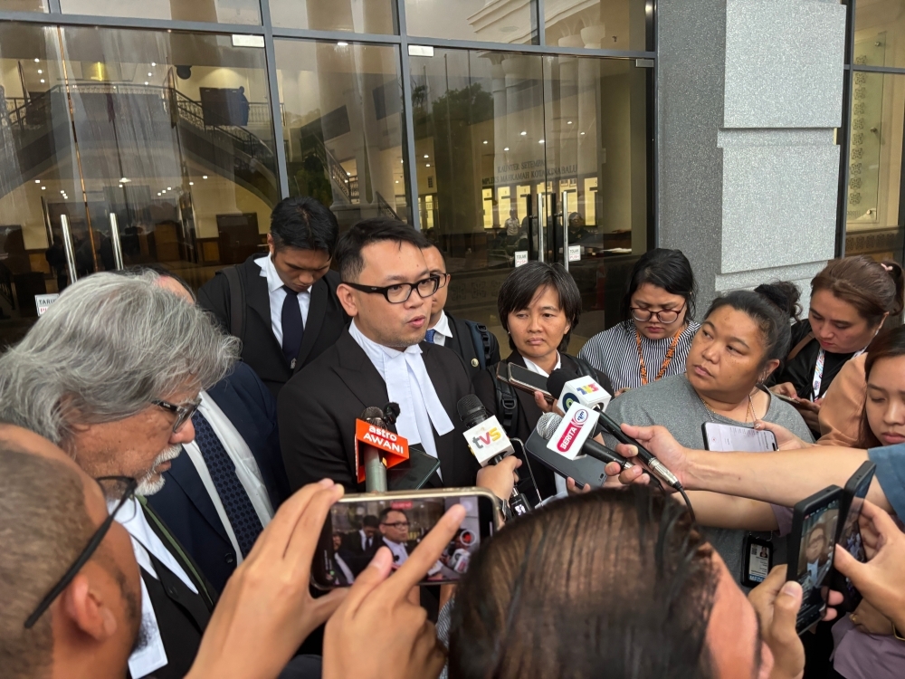 Zara Qairina inquest: Peers testify of bullying, suicidal remarks before hostel tragedy Lawyer Azhier Farhan Arisin (centre) also told reporters that the first two child witnesses told the court Zara Qairina had repeatedly expressed suicidal thoughts.