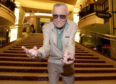 ‘Dystopian’: Late Marvel icon Stan Lee brought back in holographic form for Comic Con Stan Lee poses during premiere of Marvel's ‘Ant-Man’ in Hollywood, California June 30, 2015. — Reuters pic