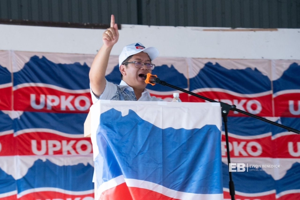 ‘Explain all eight points’: Ewon presses Cabinet on appeal over Sabah’s 40pc entitlement Ewon said the people of Sabah must be able to evaluate the reasons for the appeal before casting their votes in the state election. — Picture via Facebook/Ewon Benedick