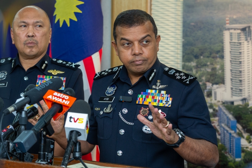 DIGP: Calls to scrap Sosma must be rejected, national security comes first Deputy Inspector-General of Police Tan Sri Ayob Khan Mydin Pitchay stressed that human rights must be balanced with the need to maintain national peace and security. — Picture by Raymond Manuel