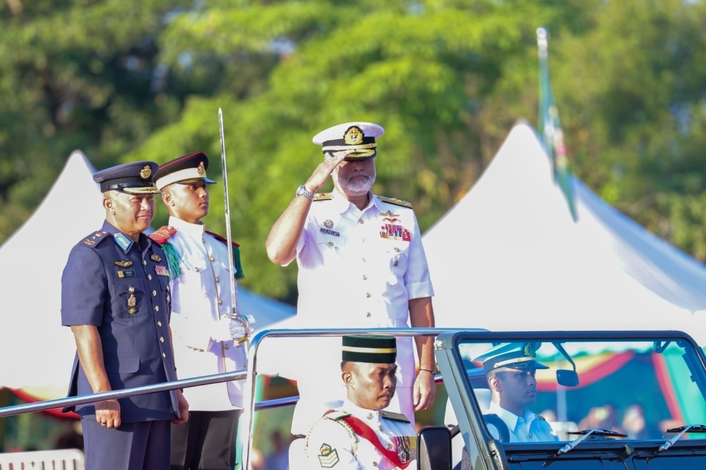 Service, not power, defines leadership, Royal Military College cadets told Acting Armed Forces chief Admiral Tan Sri Zulhelmy Ithnain reminded Royal Military College cadets to place service and responsibility at the heart of leadership. — Picture via Facebook/Kementerian Pertahanan Malaysia