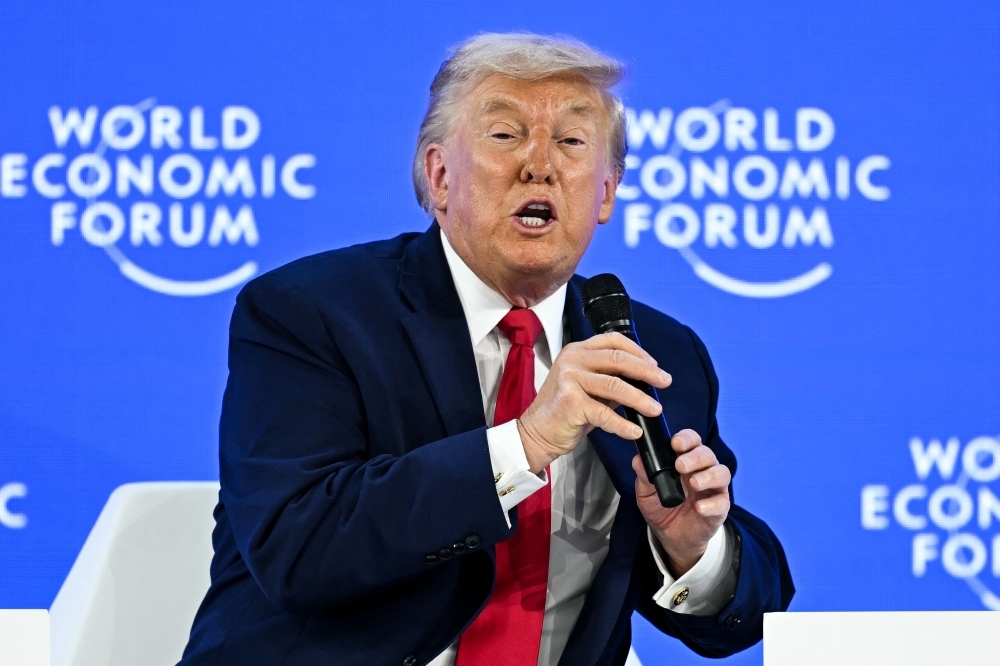 Is Greenland still for sale? Trump claims ‘win’ with vague new Arctic security pact US President Donald Trump speaks during the World Economic Forum annual meeting in Davos on January 21, 2026. — AFP pic