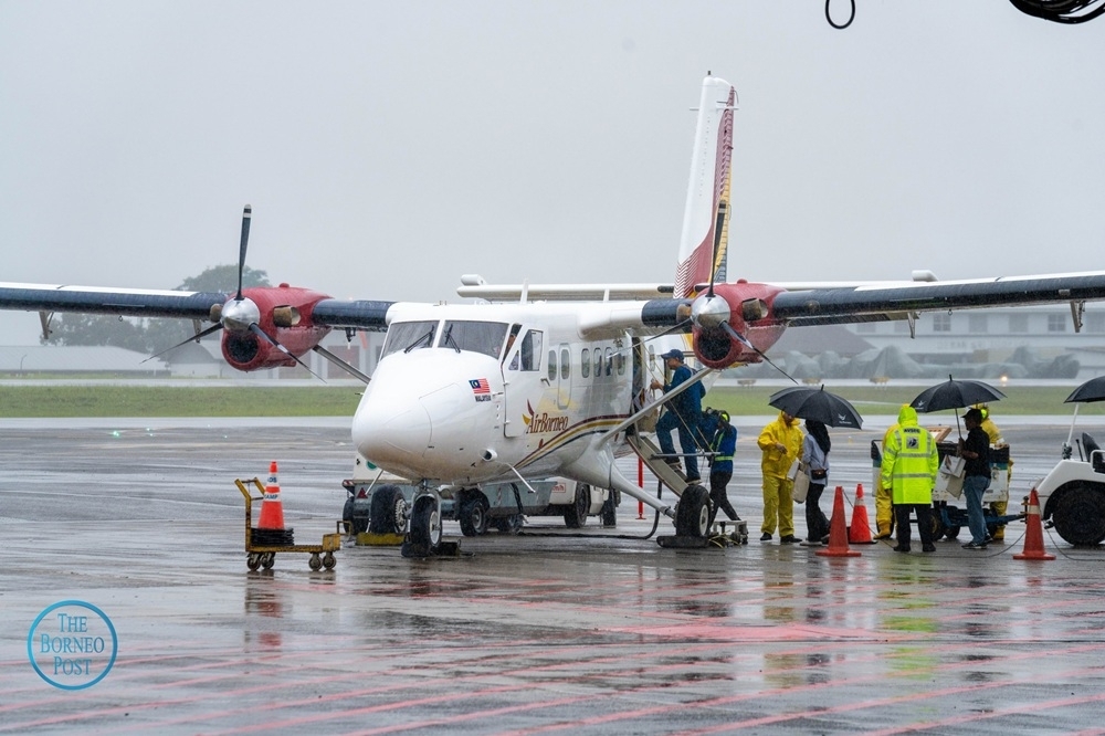 Sarawak airline AirBorneo rolls out 20pc fare cut for Chinese New Year homecoming Passengers prepare to board AirBorneo’s inaugural flight to Tanjung Manis on January 2, 2026. — The Borneo Post pic
