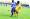 Kutlo Mogope of Prisons XI (in blue) battles for the ball with Okarabile Ratanang of Township Rollers PIC: MORERI SEJAKGOMO