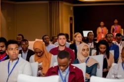 Medical students during the conference. / Photos: Courtesy