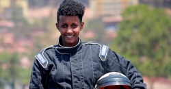 Queen Kalimpinya became the first Rwandan woman driver to compete in the Rwanda Mountain Gorilla Rally since its inception in 2002. 