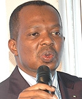 Vincent Karega, State Minister of Environment and Mining.( File photo)