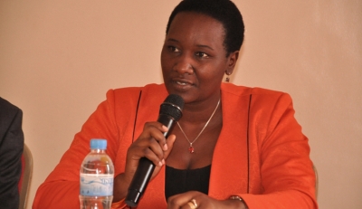 Julienne Uwacu, Director General of the Fund for Support to Genocide Survivors. / Photo: File.