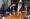 الرئيس اللبناني ميشال عون يلتقي كبير مستشاري وزارة الخارجية الأمريكية لأمن الطاقة، في القصر الرئاسي في بعبدا، امس.   رويترز 