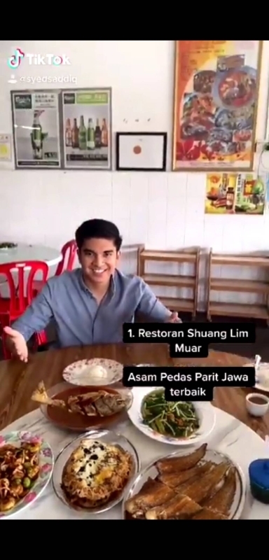 Lima tempat makan wajib singgah di Muar saranan Syed Saddiq