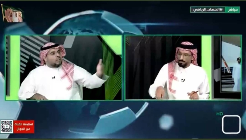 بالفيديو.. نقاش ساخن على الهواء بين الشهري والحصان بسبب الأهلي