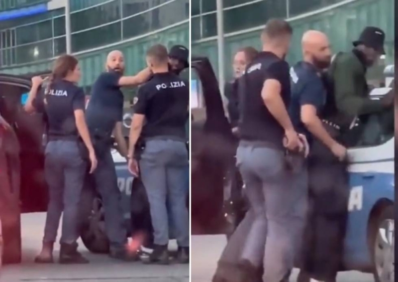 شاهد:  لحظة القبض على لاعب تشيلسي وميلان وتقييده في أحد شوارع إيطاليا.. ومفاجأة في نهاية الفيديو!