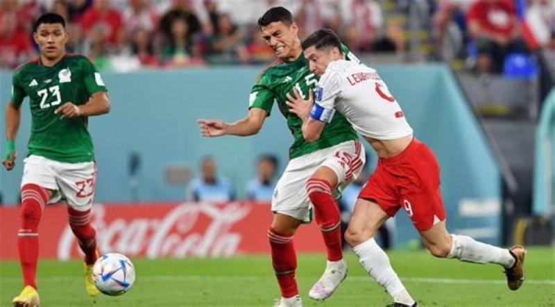 التعادل السلبي يحسم مواجهة المكسيك وبولندا في كأس العالم قطر 2022