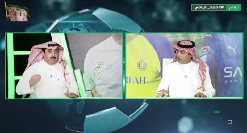 شاهد.. خالد أبو غانم يكشف سبب غضب لاعب النصر "عبدالإله العمري" في مباراة ضمك