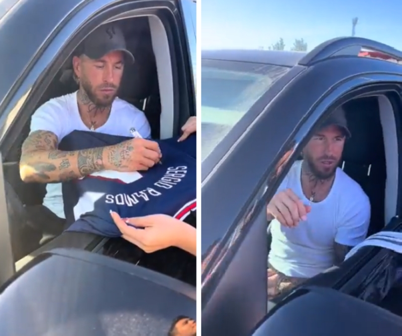 "راموس" يوضح سبب رفضه التوقيع على قميص ريال مدريد "فيديو"
