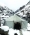 A view of an area covered in snow where a tent has been pitched, in Mudkechula Rural Municipality, Dolpa, on Sunday. Photo: RSS
