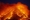 Lava gushes from the Mt Etna volcano near Catania, Sicily, Tuesday, Feb. 16, 2021. Photo: AP