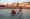 Devotees take a dip in the Ganges river during the first Shahi Snan at 