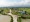 The picture shows the aerial view of Koshi Flood and evacuation, August 13, 2022.