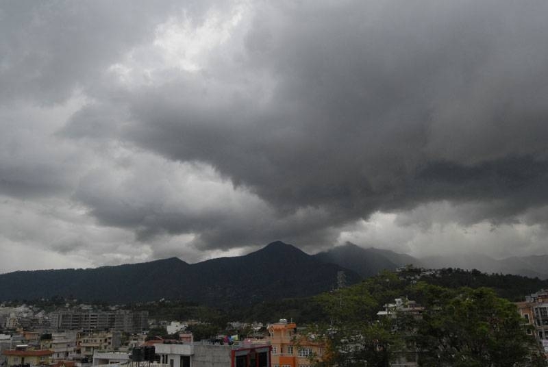 Later tonight, there is a possibility of light rain with lightning at one or two places in the hilly areas of Koshi and Gandaki provinces. Photo: RSS
