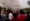 People look on as smoke billows after a fire engulfs a godown at Satghumti in Biratnagar. Photo: RSS