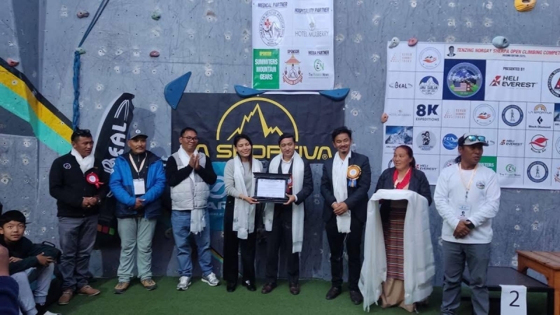 https:= Vincent, Tamsin win second edition of Tenzing Norgay Sherpa Open Climbing Competition - The Himalayan Times - Nepal's No.1 English Daily Newspaper