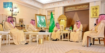 استقبال أمير منطقة القصيم للفريق الاستشاري من معهد الإدارة العامة 2 صورة