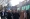 المتظاهرون يهتفون ضد السياسي السويدي راسموس بالودان أمام السفارة السويدية في أنقرة