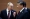الرئيس الروسي فلاديمير بوتين متحداثا للرئيس الصيني شي جين بينغ قبل اجتماع موسع لرؤساء الدول الأعضاء في قمة منظمة شنغهاي للتعاون