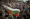 متظاهرون يلوحون بالعلم البلغاري خلال مظاهرة مناهضة للحكومة في صوفيا