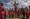 رجال الماساي «مجموعة عرقية تقطن كينيا وشمال تنزانيا» يؤدون رقصة القفز التقليدية في مهرجان ثقافي «أرشيف»