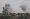 الدخان يتصاعد جراء قصف جيش الاحتلال الإسرائيلي على بلدة شبعا جنوب لبنان