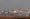 صورة مأخوذة من الجانب الإسرائيلي للقصف على غزة أمس (أ ف ب)