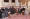 الأمير قبيل أداء صلاة الجنازة ويبدو الشيوخ أحمد العبدالله ورئيس الوزراء وفيصل وعبدالله وسالم النواف ووزير الدفاع