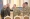 قائد القوات المسلحة الأوكرانية أولكسندر سيرسكي ووزير الدفاع الأوكراني رستم أوميروف أثناء حفل توزيع الجوائز للعسكريين الأوكرانيين من قبل الرئيس الأوكراني في كييف.