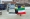 البزاز يرفع علم الكويت بالقرب من فتحة الغطس وفي الإطار علي الشمالي