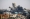 الدخان يتصاعد من أحد المواقع التي قصفتها قوات الاحتلال في رفح